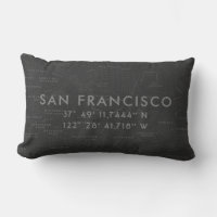 San Francisco Custom Map | Karkohle Grau
