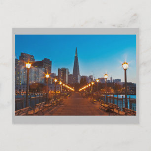 San Francisco die Stadt Postkarte