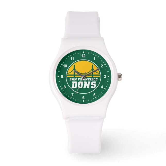 San Francisco Dons Armbanduhr (Vorderseite)