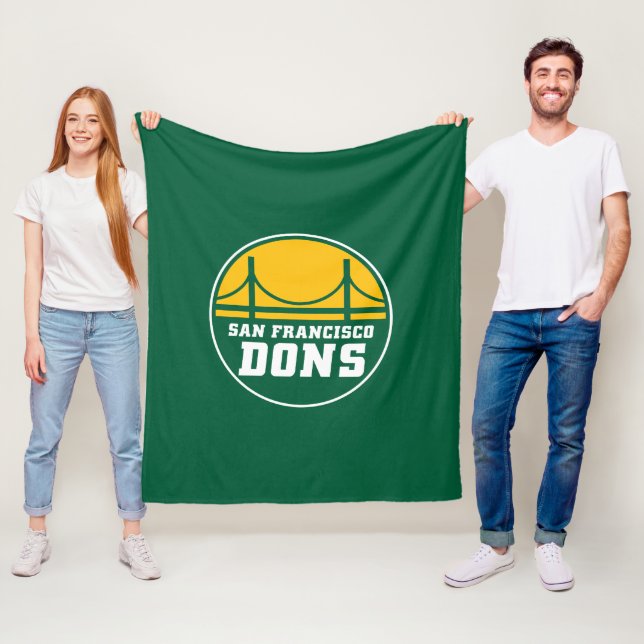 San Francisco Dons Fleecedecke (Beispiel)