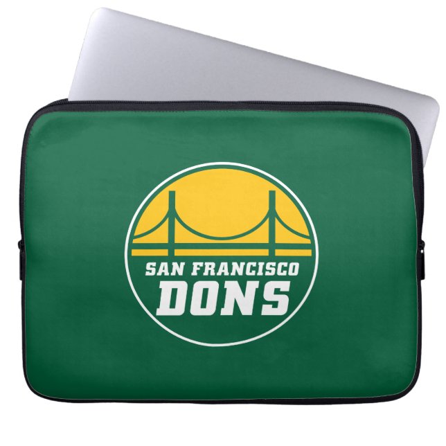 San Francisco Dons Laptopschutzhülle (Vorderseite)