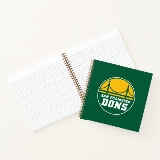 San Francisco Dons Notizbuch