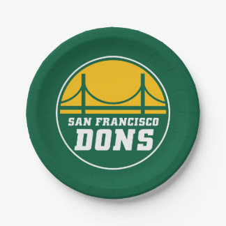 San Francisco Dons Pappteller
