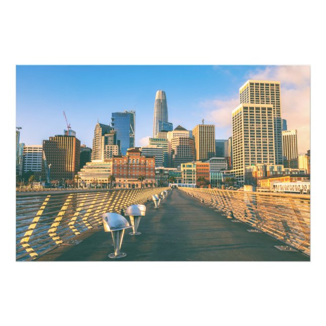 San Francisco Downtown Fotodruck (Vorne)