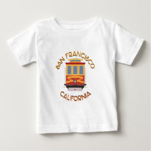 San Francisco Drahtseilbahn Baby T-shirt