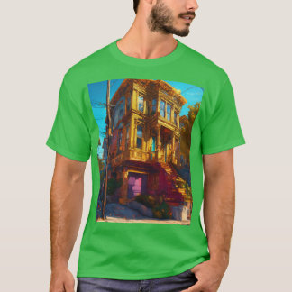 San Francisco Dreamscape Fire & Ice Line T-Shirt