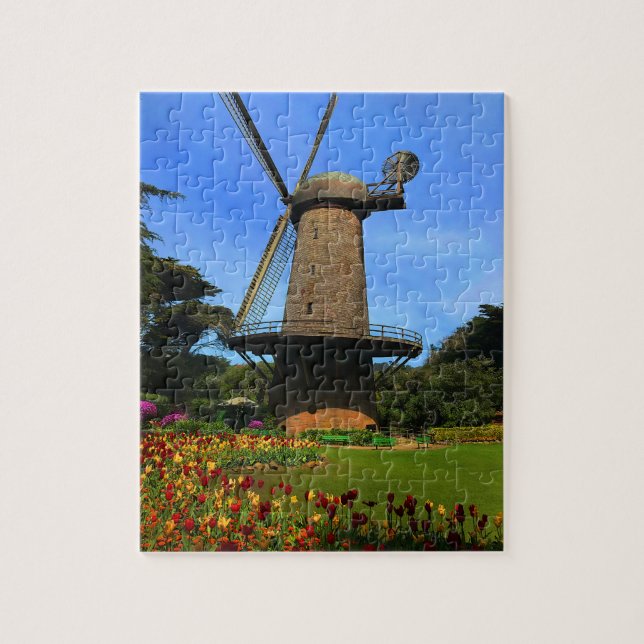 San Francisco Dutch Windmill #4 Puzzle (Vertikal)