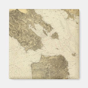 San Francisco Eingang, Kalifornien 2 Magnet