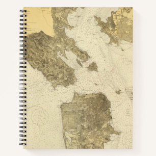 San Francisco Eingang, Kalifornien 2 Notizbuch