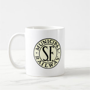 San Francisco Eisenbahn-Logo-Tasse Kaffeetasse