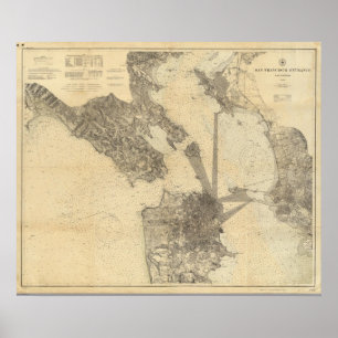 San Francisco Entrance, California Poster