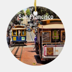 San Francisco-Feiertagsornament Keramikornament