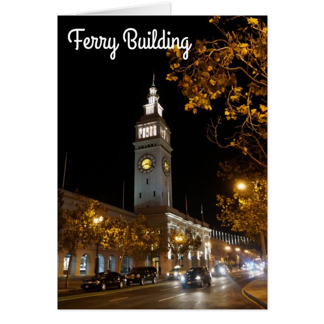 San Francisco Ferry Gebäude #13 Card (Vorne)