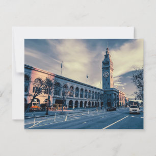 San Francisco Ferry Gebäude Postkarte