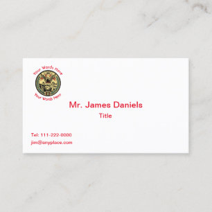 San Francisco Fire Department Business Card Visitenkarte