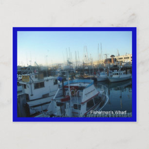 San Francisco Fisherman Postkarte