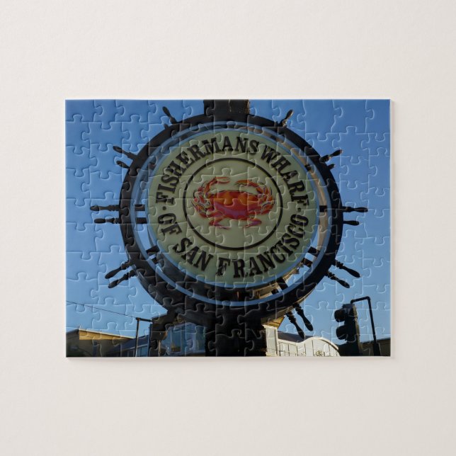 San Francisco Fishermans Wharf Jigsaw Puzzle (Horizontal)
