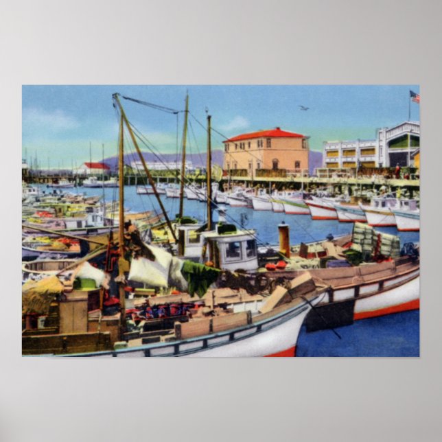 San Francisco Fisherman's Wharf Poster (Vorne)