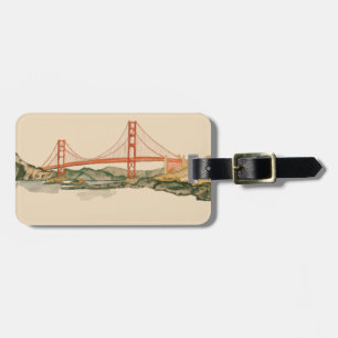 San Francisco Gepäcktag Gepäckanhänger