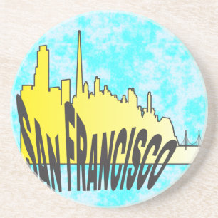 San Francisco Getränkeuntersetzer