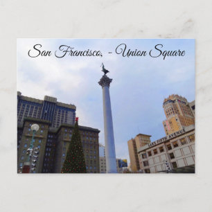 San Francisco Gewerkschaft Square #4-3 Postcard Postkarte
