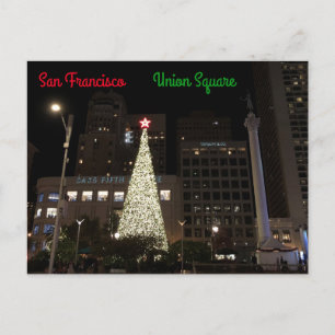 San Francisco Gewerkschaft Square #6-1 Postkarte
