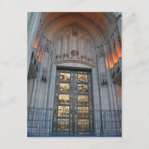 San Francisco Ghiberti Doors Postcard Postkarte