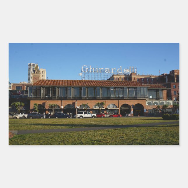 San Francisco Ghirardelli Square #2 Stickers (Vorderseite)