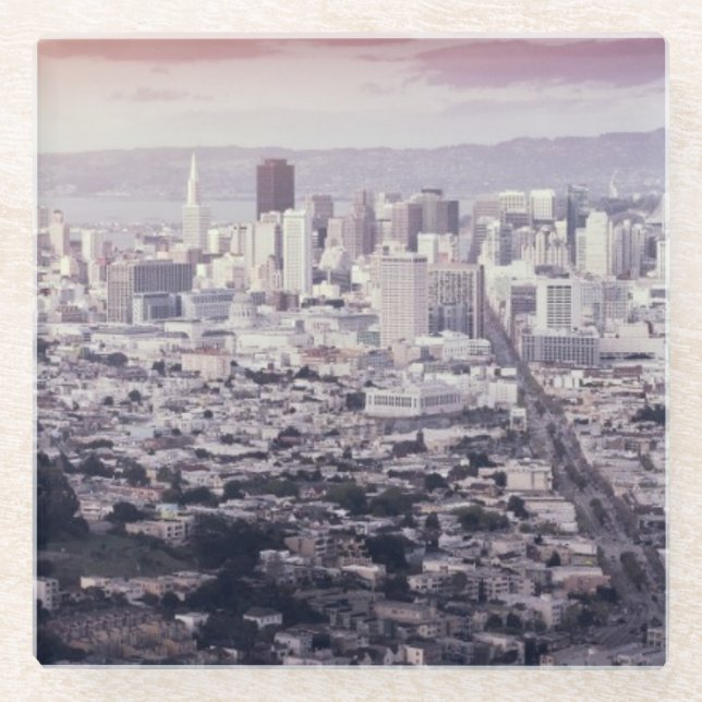 San Francisco Glasuntersetzer (Vorderseite)