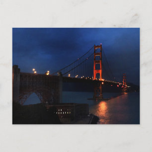 San Francisco Golden Gate Bridge #6 Postcard Postkarte