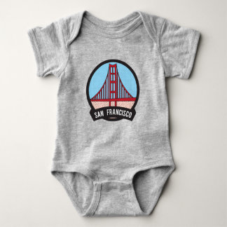 San Francisco - Golden gate bridge Baby Strampler