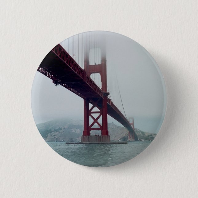 San Francisco Golden gate bridge Button (Vorderseite)
