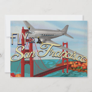 San Francisco Golden Gate Bridge Einladung