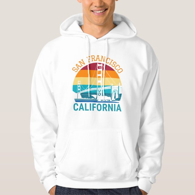 San Francisco Golden Gate Bridge Hoodie (Vorderseite)