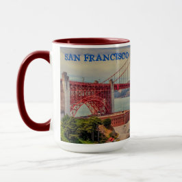 San Francisco Golden Gate Bridge Landschaftliche T Tasse