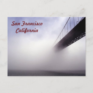 San Francisco Golden Gate Bridge Postcard Postkarte