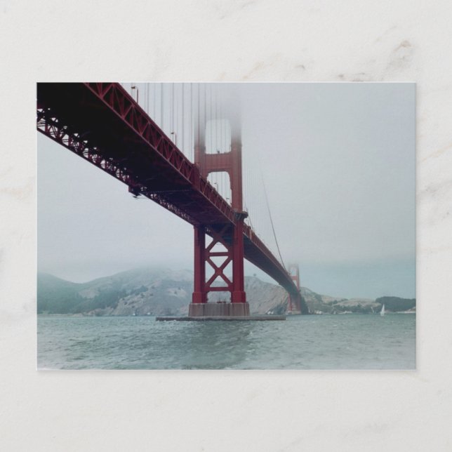 San Francisco Golden Gate Bridge - Postkarte (Vorderseite)