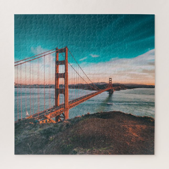 San Francisco Golden Gate Bridge Puzzle (Vertikal)