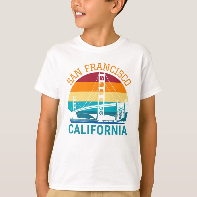 San Francisco Golden Gate Bridge T-Shirt (Vorderseite)