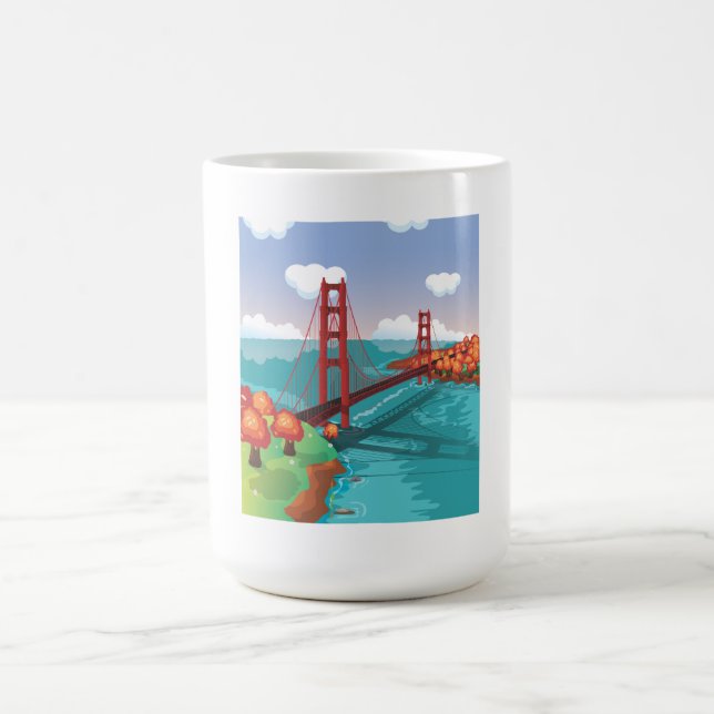 San Francisco Golden Gate Bridge Tasse (Mittel)