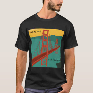 San Francisco - Golden Gate Bridge/ Text anpassen T-Shirt