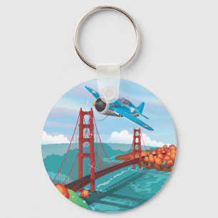 San Francisco Golden Gate Brücke Schlüsselanhänger