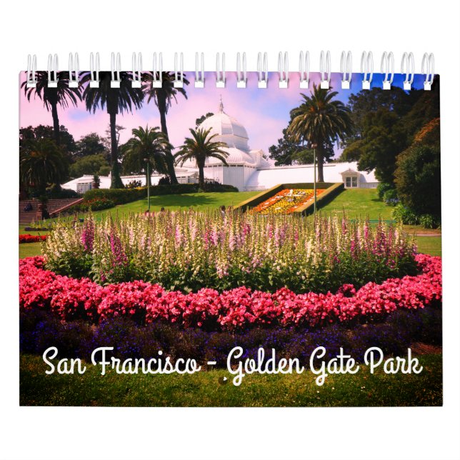 San Francisco Golden Gate Park Kalender (Titelbild)