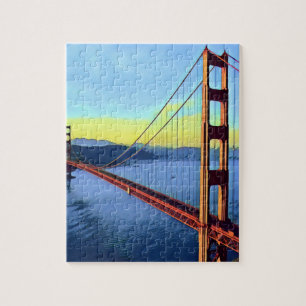 San Francisco - GOLDENGATE - Brücke Puzzle