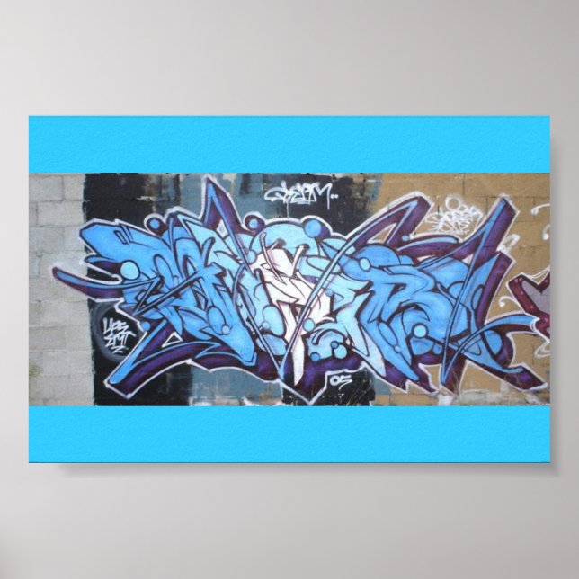 San Francisco Graffiti Poster (Vorne)