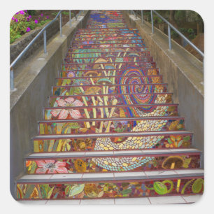 San Francisco Hidden Garden Steps #3 Stickers