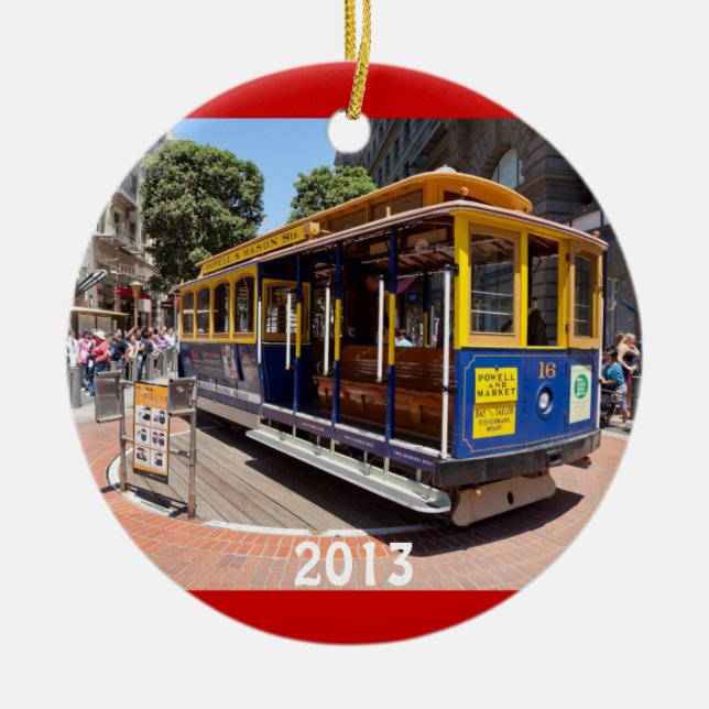 San Francisco Holiday Ornament (Vorne)