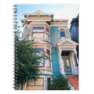 San Francisco House Spiral Notebook Notizblock