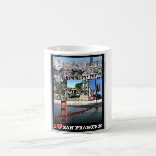 San Francisco - I Liebe - Vereinigte Staaten - Kaffeetasse