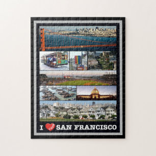 San Francisco - I Liebe - Vereinigte Staaten - Puzzle